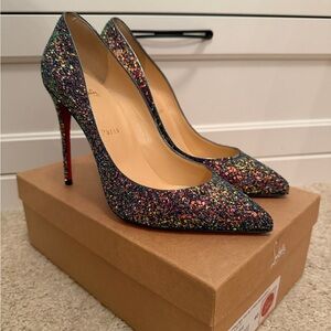 Christian Louboutin Pigalle Follies Glitter